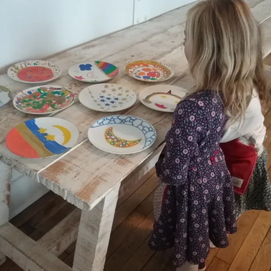 Atelier La céramique viser les étoiles pour scolaires au musée national Adrien Dubouché