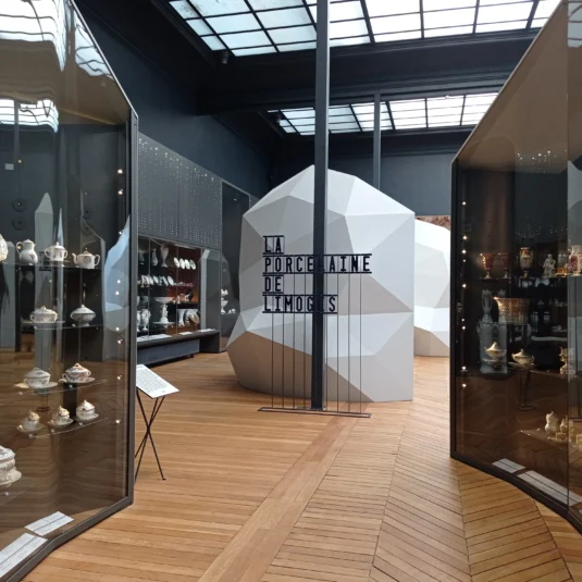 Musée porcelaine de Limoges, visité guidée